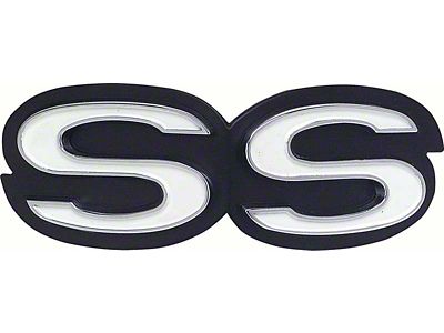 1970-1973 Camaro SS Grille Emblem; without Rally Sport Grill