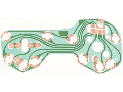 1967-1968 Camaro Printed Circuit