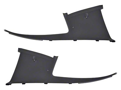 1975-1981 Camaro Interior Rear Side Sail Panels; with One-Piece Molded Headliner; Pair