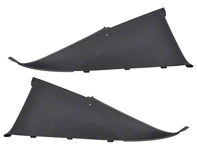 1970-1973 Camaro Inner Sail Panels; with Bow Style Headliner
