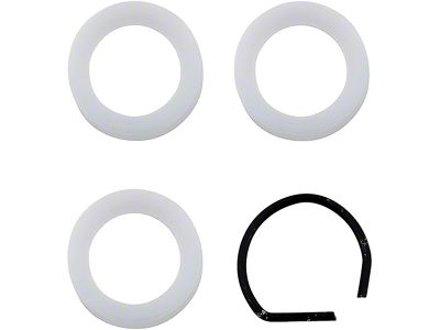 1967-1981 Camaro Clutch Bell Crank Z-Bar Pivot Bushing Set; 4 Piece Set