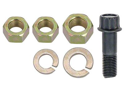 1967-1992 Camaro Steering Coupler Hardware Set; With 12-Point Bolt