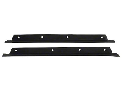 1982-1992 Camaro T-Top Outer Drip Edge Molding Seals; RH and LH; Plastic