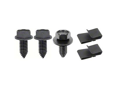1967-1969 Camaro Upper Fan Shroud Bracket Hardware Set