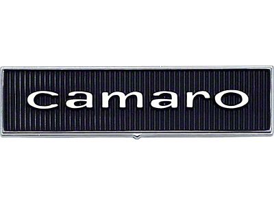 1967 Camaro Door Panel Emblems; Standard Interior; Pair
