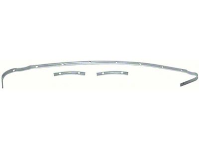 1967-1969 Camaro Convertible Tack Strip; Rear Tacking Rail; Trimstick; 3 Piece Set
