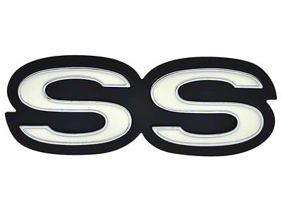 1969 Camaro SS Rear Panel Emblem; GM Licensed