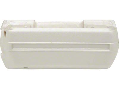 1968-1969 Camaro Arm Rest Base; Standard Interior; Pearl Parchment; Passenger Side