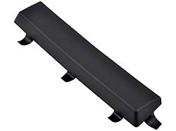 Arm Rest Pad; for 2 Piece Door Panel; Black; Each (72-77 Camaro)