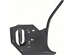 Interior Kick Panel; with Air Conditioning; Passenger Side; Black (70-81 Camaro)