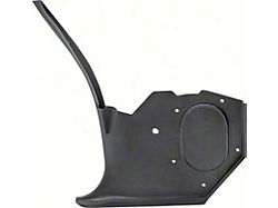 Interior Kick Panel; with Air Conditioning; Drivers Side; Black (70-81 Camaro)