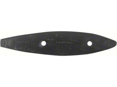 1970-1981 Camaro Standard Mirror Gasket; with Chrome Mirror