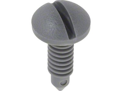 1982-1992 Camaro Rear Hatch Panel Trim Screw; Medium Dark Gray