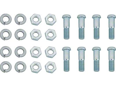 1967-1981 Camaro Ball Joint Rivet Bolt Set; 24 Piece Set