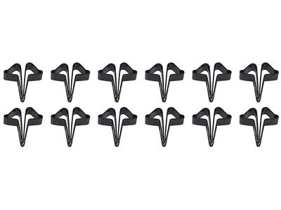 1967-1969 Camaro Rear Headliner Mounting Strip Clip Set; Coupe; 12 Piece Set