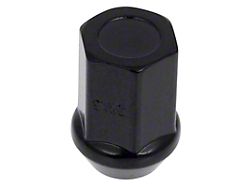M12-1.50 Lug Nut Flat Top Capped - 19mm Hex Head, 32.5mm Length - Black (82-87 Camaro)