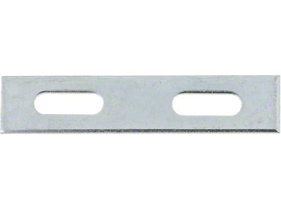 1968-1969 Camaro Front Door Rear Vertical Window Track Upper Retainer Plate; RH or LH; Each