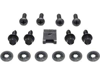 1967-1968 Camaro Heater Control Mounting Hardware Set