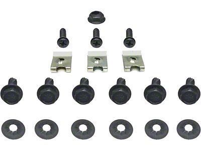 1969 Camaro Heater Control Mounting Hardware Set