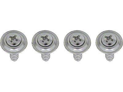 1967-1969 Camaro Kick Panel AC Actuator Cover Screw Set