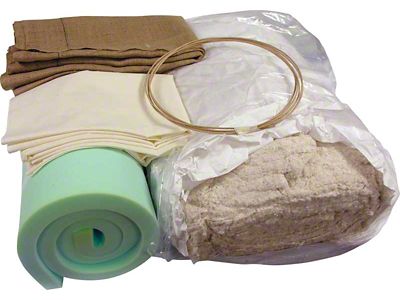 1967-1972 Camaro Upholstery Installation Padding Kit For Rear Bench Seat