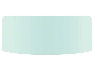1967-1969 Camaro Rear Back Window Glass; Green Tinted Glass