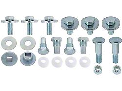 Convertible Top Frame Pivot Bolt and Bushing Set (67-69 Camaro)