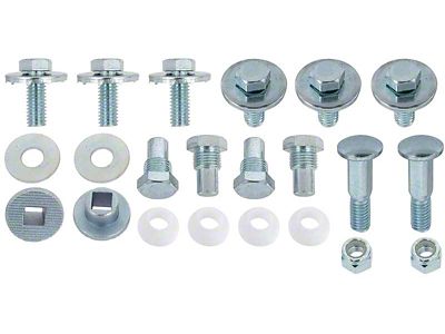 1967-1969 Camaro Convertible Top Frame Pivot Bolt and Bushing Set