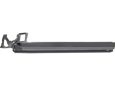 1967-1969 Camaro Complete Rocker Panel Assembly; Convertible; with EDP; LH
