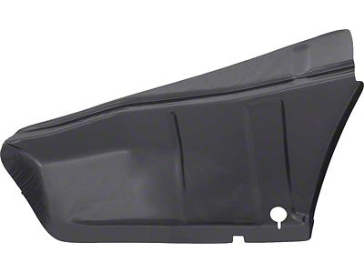 1967-1968 Camaro Trunk Lower Side Drop Down Panel Extension; Drivers Side
