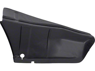 1967-1968 Camaro Trunk Lower Side Drop Down Panel Extension; Passenger Side
