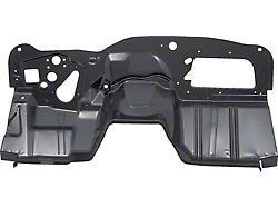 Front Firewall Panel; with Heater Only; w/o AC (1967 Camaro)
