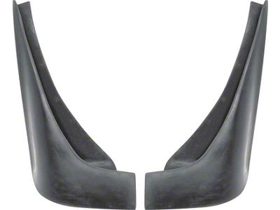 1970-1973 Camaro Front Spoiler Side Extensions; Standard; Aftermarket RH and LH; Pair; Except RS
