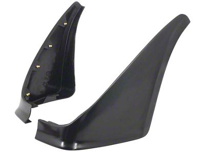 1978-1981 Camaro Front Spoiler Side Extensions; RH and LH; Pair