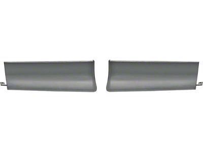 1991-1992 Camaro Z/28 Lower Rear Bumper Quarter Extensions; RH and LH: Pair