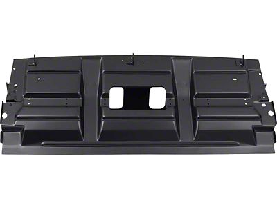 1967-1969 Camaro Rear Seat Back Divider Panel; Convertible; EDP Coated