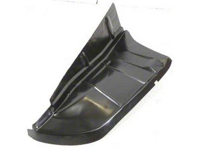 1969 Camaro Trunk Lower Side Drop Down Panel Extension; Passenger Side