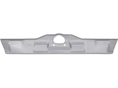1969 Camaro Rear Inner Valance Panel; with Silver Weld-Thru Coating