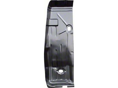 1967-1969 Camaro Full Length Floor Pan; Half; RH; EDP Coated