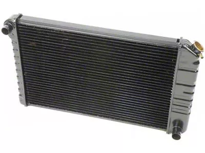 1980-1981 Camaro Small Block V8 with Manual Trans 3 Row Copper/Brass Radiator