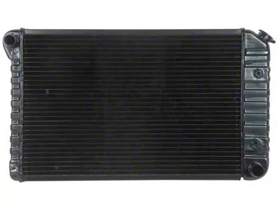 1980-1981 Camaro Small Block V8 with Manual Trans 4 Row Copper/Brass Radiator
