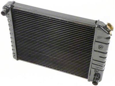 1980-1981 Camaro Small Block V8 with Automatic Trans 3 Row Copper/Brass Radiator