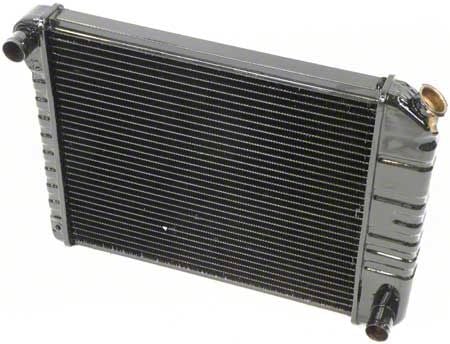 Ecklers Small Block V8 with Manual Trans 3 Row Copper/Brass Radiator ...