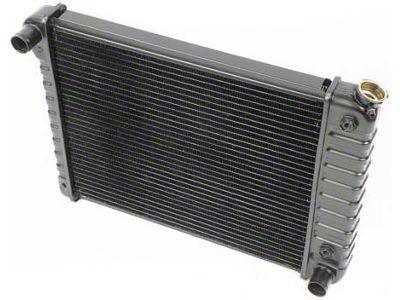 1970-1971 Camaro I6 / V8 Small Block with Auto Trans 3 Row Copper/Brass Radiator