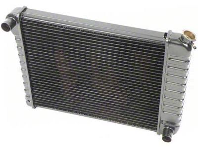 1970-1971 Camaro I6/ V8 Small Block with Manual Trans 3 Row Copper/Brass Radiator