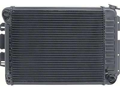 1967-1969 Camaro I6 / V8 Small Block with Manual Trans 4 Row Copper/Brass Radiator