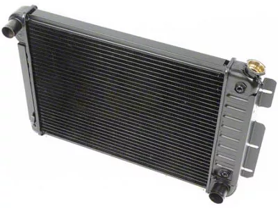 1967-1969 Camaro Small Block V8 with Automatic Trans 3 Row Copper/Brass Radiator