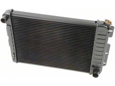 1967-1969 Camaro Small Block V8 with Manual Trans 3 Row Copper/Brass Radiator