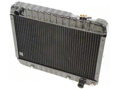 1967-1969 Camaro Small Block V8 with Manual Trans 4 Row Copper/Brass Radiator