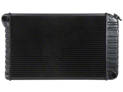 1972-1979 Camaro Small Block V8 with Manual Trans 3 Row Copper/Brass Radiator